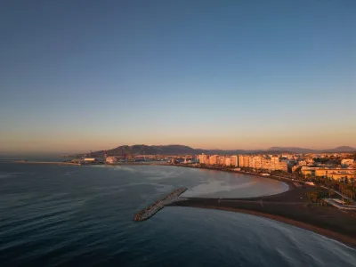 Uitzicht over de stad Málaga