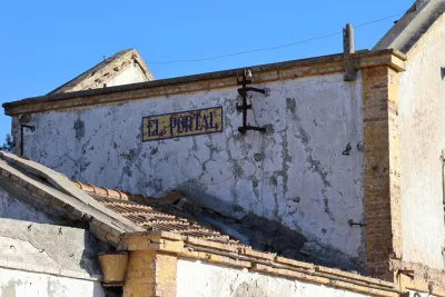 Apotheek in een Spaanse straat